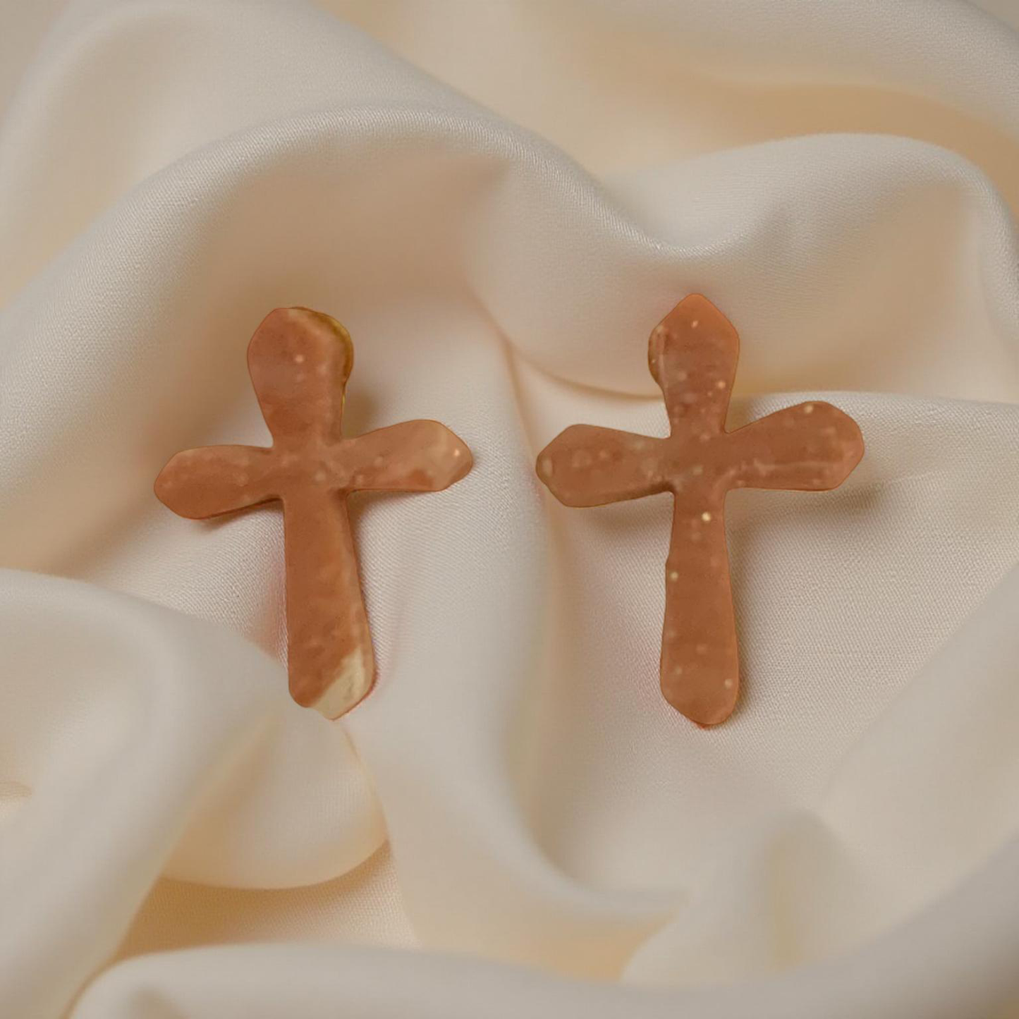 Cross Stud Earrings