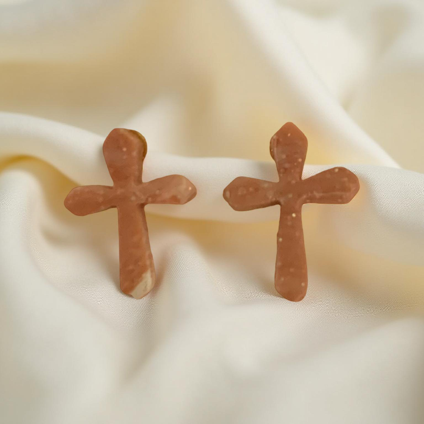 Cross Stud Earrings